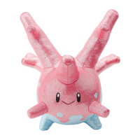 Officiële Pokemon center knuffel Corsola Sparkling Glitter +/- 32cm (lang)